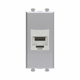 DKC Avanti Компьютерная розетка RJ-45 без шторки модульная, кат.6А экранированная, 