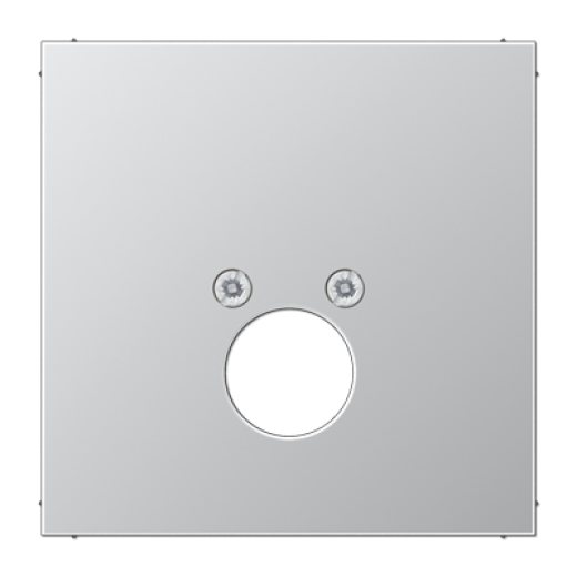 Крышка для одного гнезда подключения громкоговорителя, алюминий