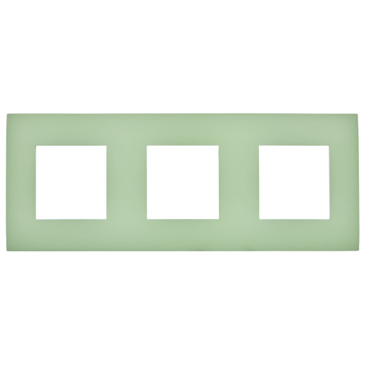 SKANDY Рамка 3-мест. SK-F03M мятн. IEK
