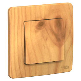 Systeme Electric Blanca внутр Ясень Переключатель 1-клавишный, 10А, 250B