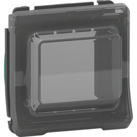 Schneider Electric Mureva Styl Антрацит Крышка для бокса под исталляцию Unica, IP55