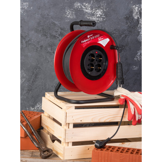 Удлинитель на катушке 