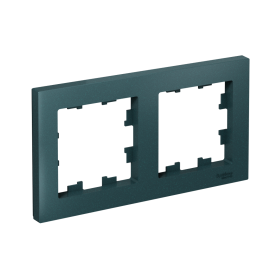 Systeme Electric AtlasDesign Изумруд Рамка 2-ая, универсальная