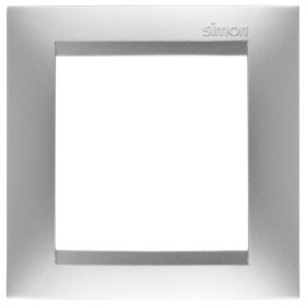 Simon 15 Алюминий Рамка 1-ая