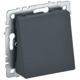 IEK BRITE BASE Графит Вывод кабеля МВ10-БрГ