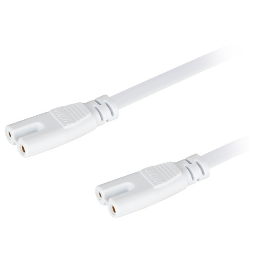 Кабель соединительный для линейного светильника ЭРА C7-С7-1 2-pin 1 м коннекторы IEC С7-IEC С7