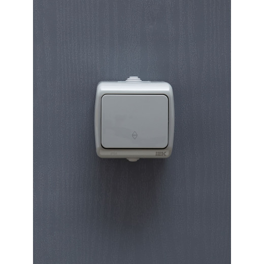 AQUATIC Выключ. 1 кл. пр. о/у 10А IP54 ВС-20-1-2-А GENERICA