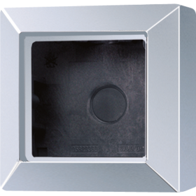 JUNG AS 500 Алюминий Коробка для накладного монтажа 1-кратная