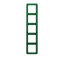 JUNG CD Зеленая Рамка 5-ая ударопрочная