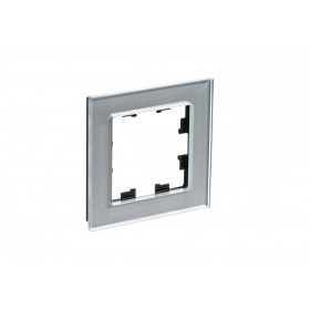 Systeme Electric AtlasDesign Nature Стекло алюминий Рамка 1-ая