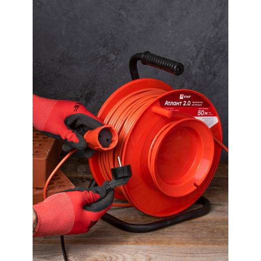 Удлинитель на катушке 