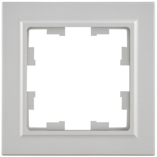 BRITE Рамка 1-мест. РУ-1-БрА алюм. IEK