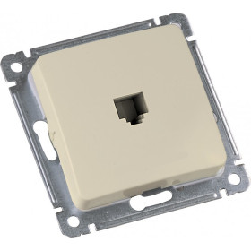 Hegel Мастер внутр Слоновая кость РСК-400-01 Розетка компьютерная, механизм