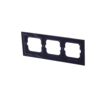 ABB BJE Axcent Черный Рамка 3-ая