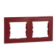SEDNA РАМКА 2-постовая, горизонтальная, КРАСНЫЙ
