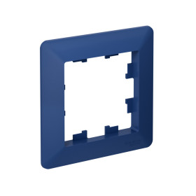 Systeme Electric AtlasDesign Air Аквамарин/дымчатый черный Рамка 1-ая