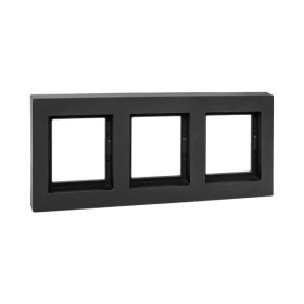EKF Эпика 3 - местная рамка, IP44, чёрная, пластик.