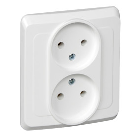 Systeme Electric Этюд Бел Розетка 2-ая б/з