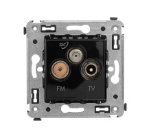 DKC Avanti Розетка TV-FM-SAT в стену, 