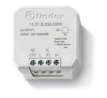 Finder Электронный диммер; LED 200Вт; питание 120В АC; монтаж в коробке; степень защиты IP20