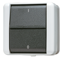 JUNG Выключатель 16 AX 400 V ~ для накладного монтажа IP44