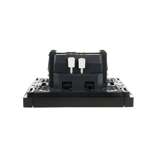 FORTE&PIANO Выключ. 1-кл. с инд. 10А FP102 чер. IEK