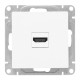 Механизм розетки HDMI, белый Эпика EKF