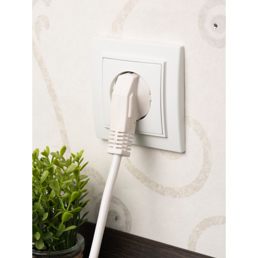 Минск Розетка 1-местная СП с заземлением 16А белая с защ. штор. EKF Basic