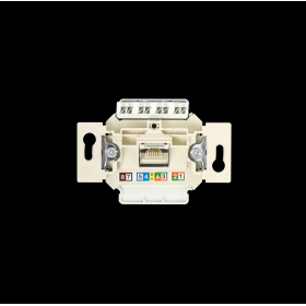 JUNG EcoProfi Розетка компьютерная 1-ая, кат.6, UAE, неэкран