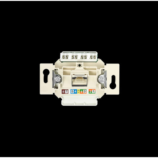 Одинарная UAE розетка, категория 6