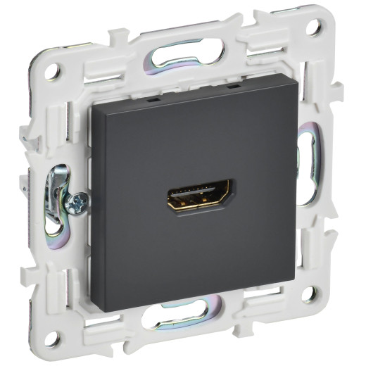 SKANDY Роз. HDMI SK-H01T титан IEK