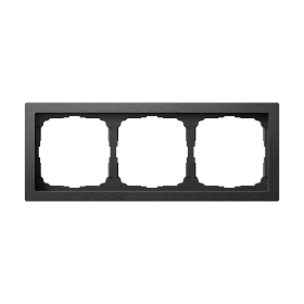 Systeme Electric ArtGallery Pure Металл Оникс Рамка 3-ая