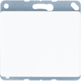 JUNG SL 500 Белая Заглушка с суппортом