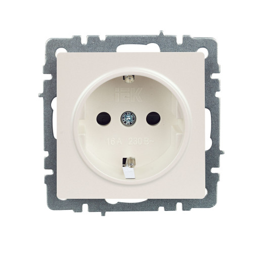 BRITE Роз. с з/к/ш 16А РС14-1-0-БрЖ жемч. IEK