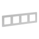 Рамка 4 поста - Legrand Inspiria - жемчуг