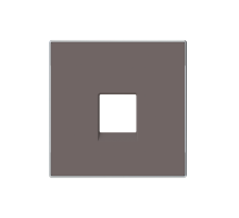 ABB SKY Тауп Накладка для телекоммуникационных розеток типа 8117... и/или 8118...