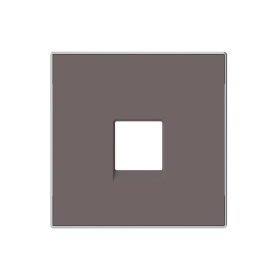 ABB SKY Тауп Накладка для телекоммуникационных розеток типа 8117... и/или 8118...