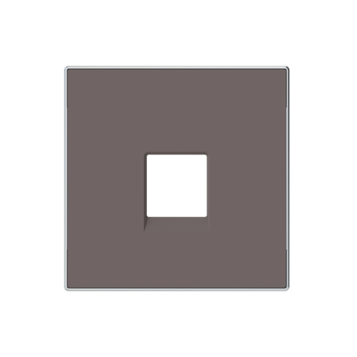 Накладка для телекоммуникационных розеток типа 8117... и/или 8118..., серия SKY, цвет Тауп