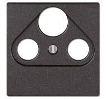 JUNG EcoProfi Антрацит Накладка для розетки TV-FM-SAT