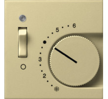 Gira S-55 Крем глянц Накладка для регулятора температуры пола