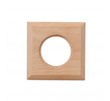 BIRONI Шедель Бук Натурэль Рамка 1-ая Форма квадрат (скрытый монтаж)