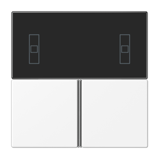 Набор накладок для 4093KRMSTD, термопласт, белый матовый
