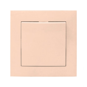 EKF PROxima Валенсия выключатель 1-кл. 10А кремовый.