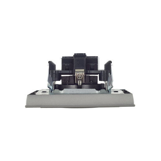 BRITE Роз. с з/к/ш 16А в сб. РСР14-1-0-БрС сталь IEK