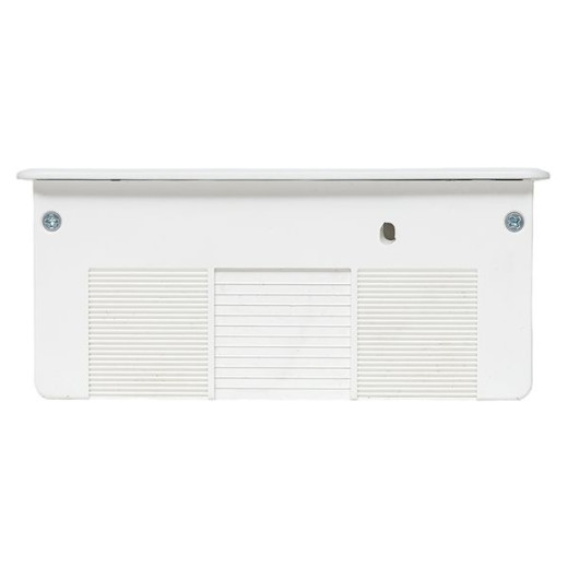 Встраиваемый настольный розеточный блок выдвижной, 8 модулей, белый, C-Line