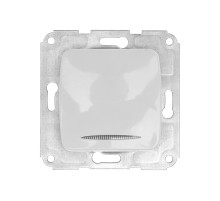 KRANZ DEA Выключатель 1кл (инд) с/у 10А меx. Бел