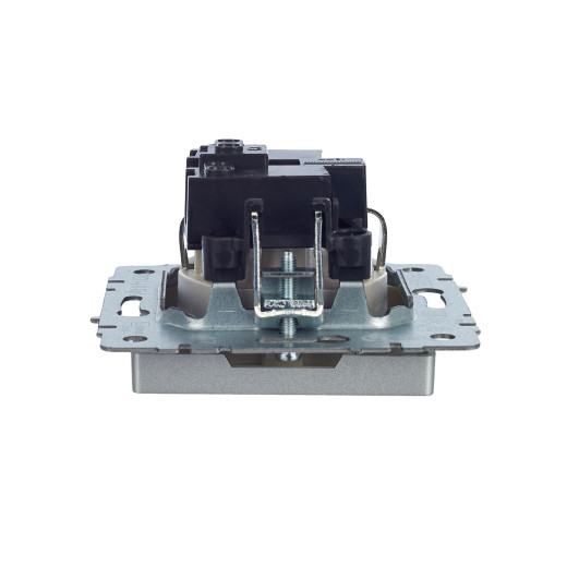 BRITE Роз. с з/к без з/ш 16А РС11-1-0-БрА алюм. IEK