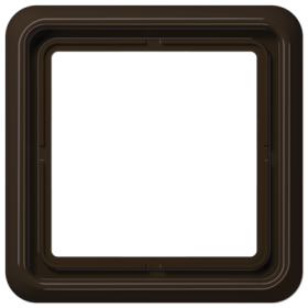 JUNG CD Коричневая Рамка 1-ая ударопрочная