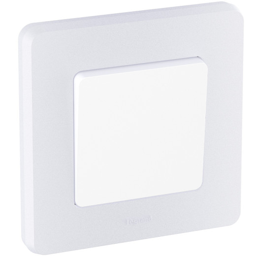 Рамка 1 пост - Legrand Inspiria - жемчуг