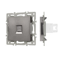Arlight Механизм компьютерной розетки SCT-MPC1-PL-GR (RJ-45, CAT6) (-)